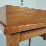 Scandinavian teak game table, 60s and 70s