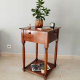 Vintage mahogany side table 50s