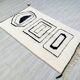 Moroccan black white khenifra rug 250cmx150cm