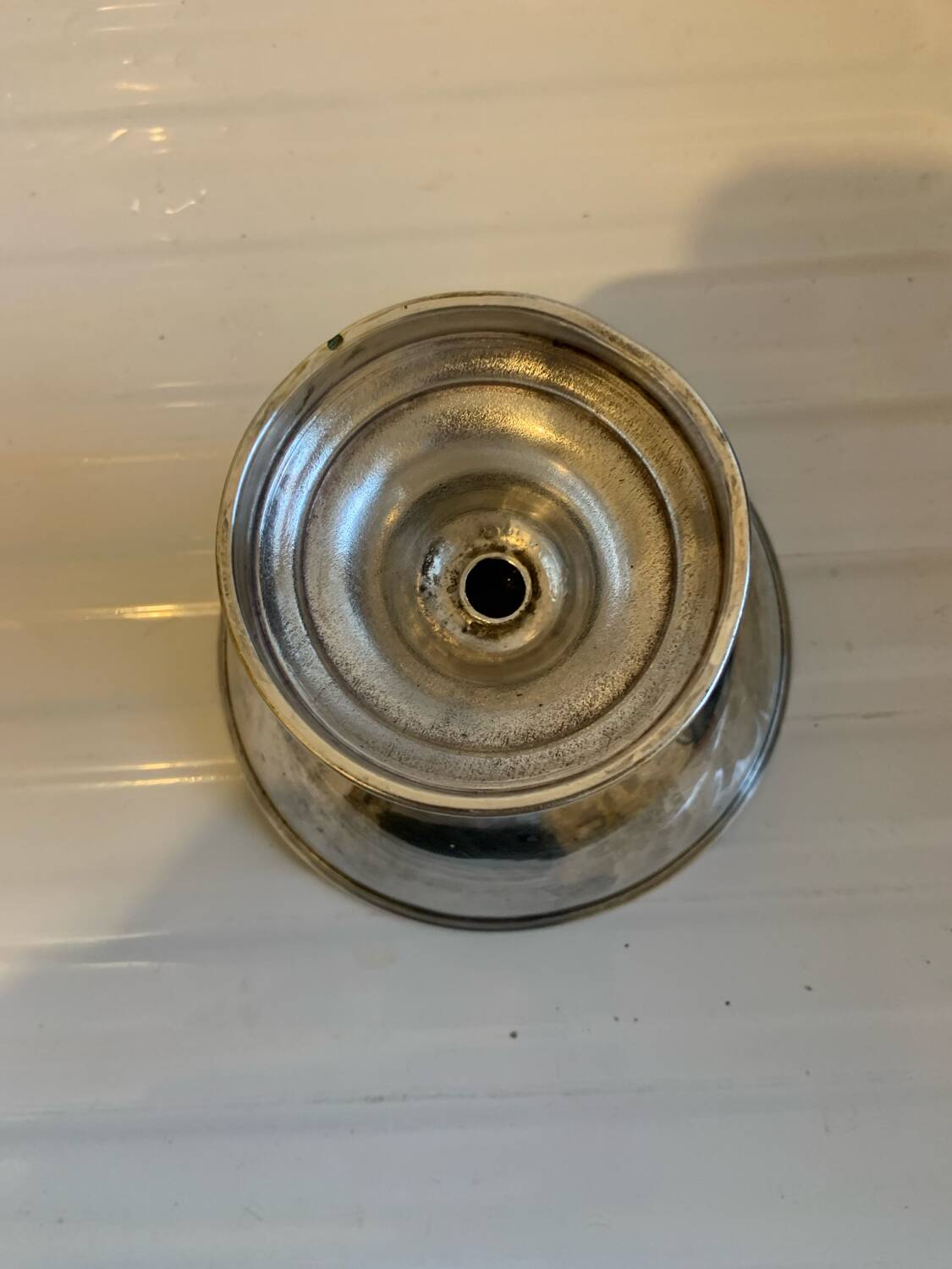 Vintage Christofle silver-plated compote bowl