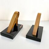Art Deco bookends - Gold Starry, 20th century