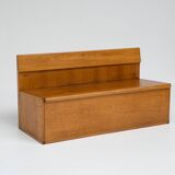 Officina Rivadossi Oak Bench, Italy 1970s