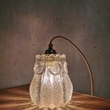 Baladeuse, old glass globe suspension