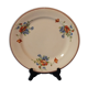 Vintage round dish in earthenware from Salins France - 27.5 cms