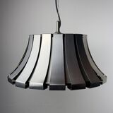 Vintage metal pendant attributed to Elio Martinelli for Martinelli Luce, Italy, 1960s.