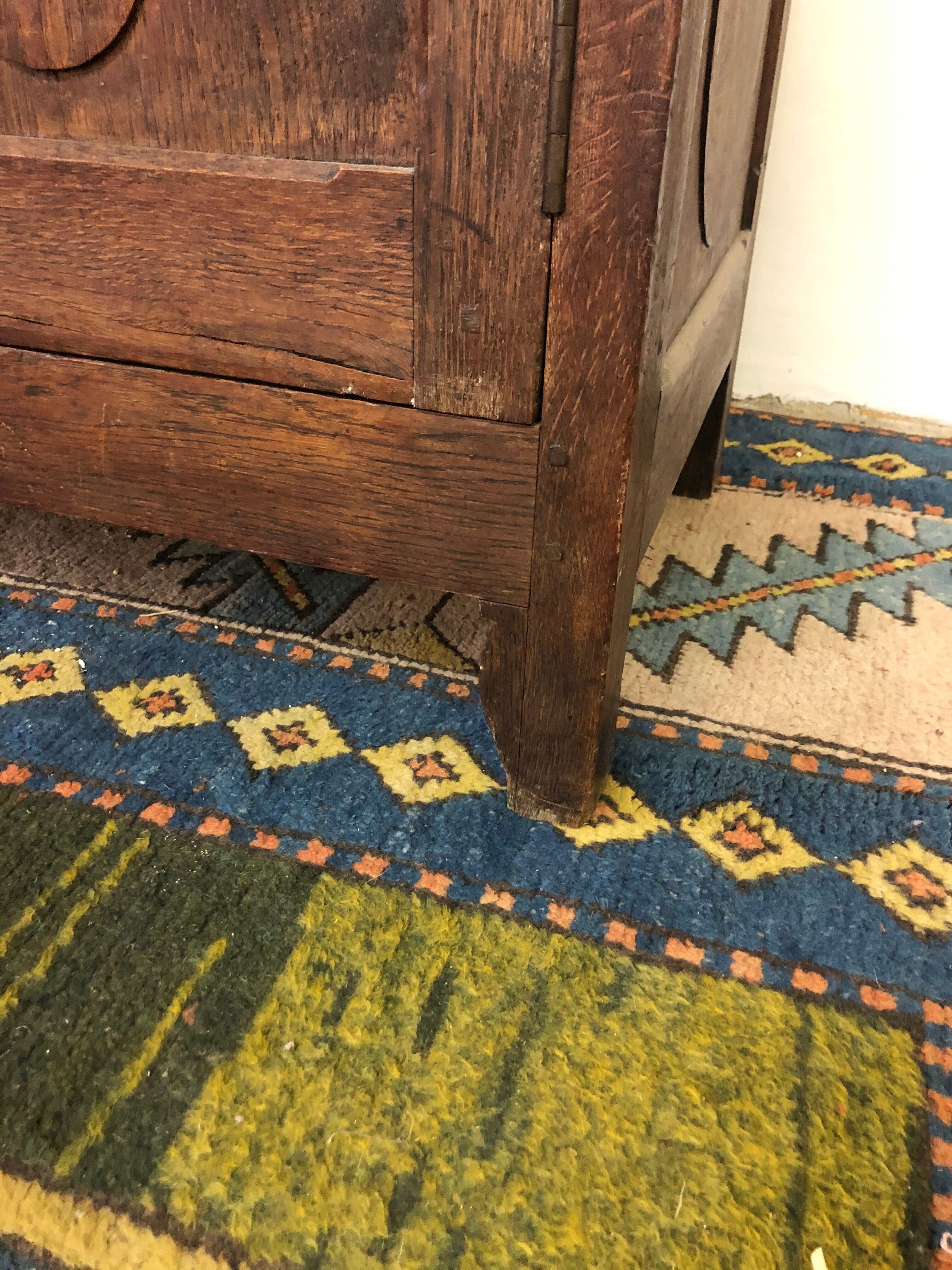 Pair of ancient liturgical cabinets