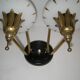 Double wall light Lunel from the 1950s.