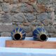 Pair of large Denbac vases