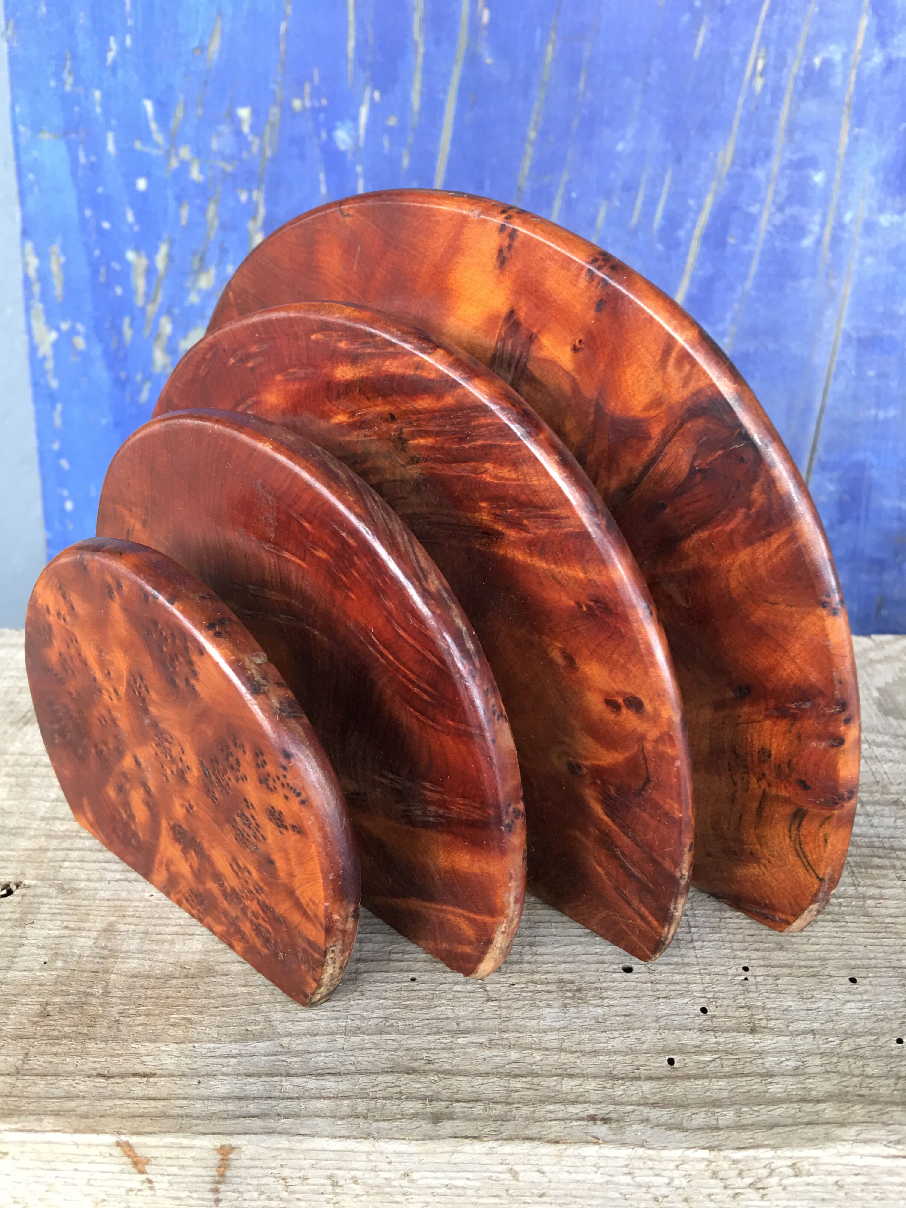 Door art deco walnut bramble