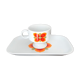Small dish and its 70s cup