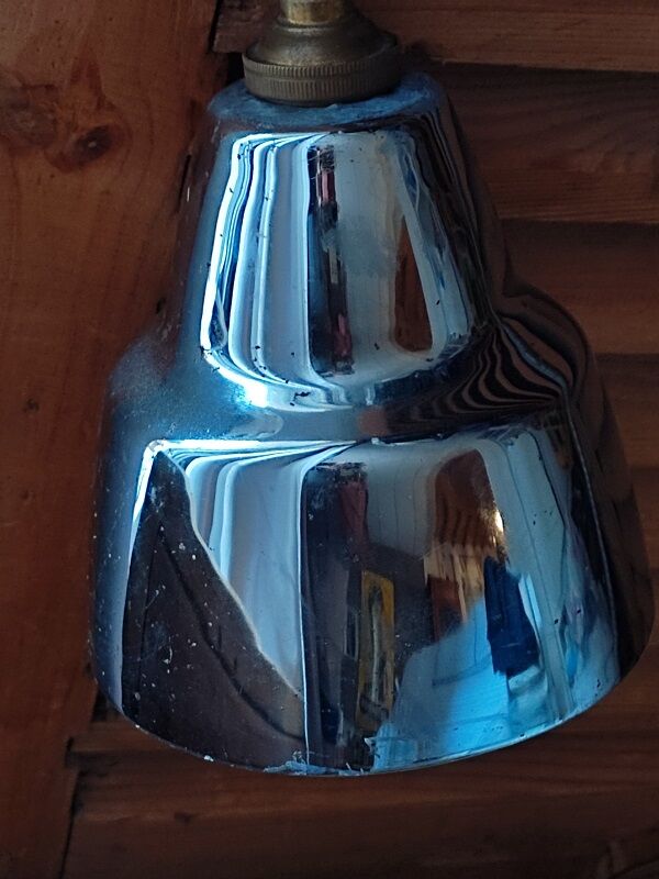 Vintage patinated industrial metal study desk lamp old dp1121b32