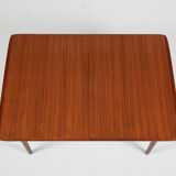 Midcentury extendable dining table in teak by Alf Aarseth for Gustav Bahus 1960s