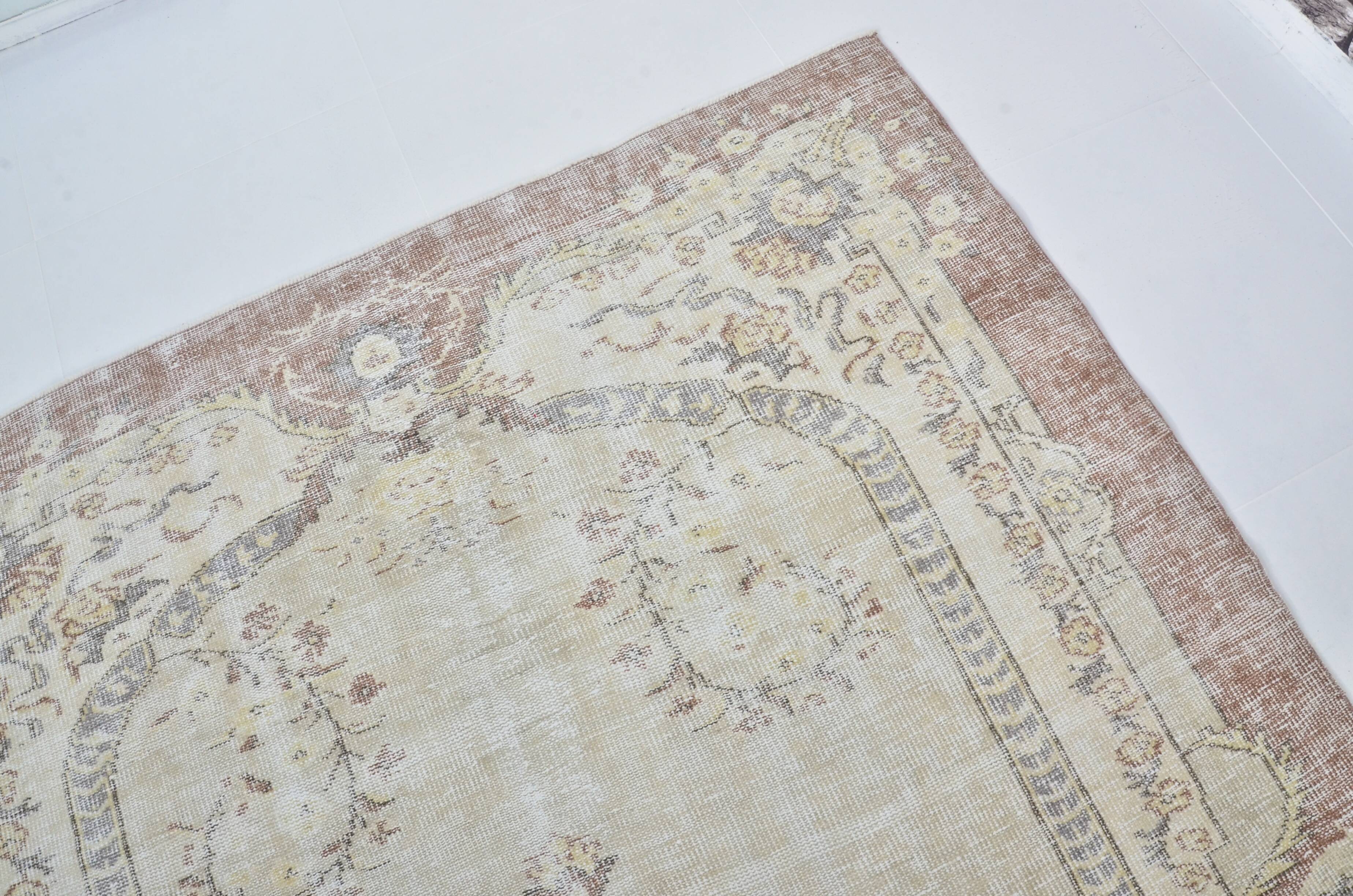 Oushak Handknotted Antique Floor Rug sku 3215