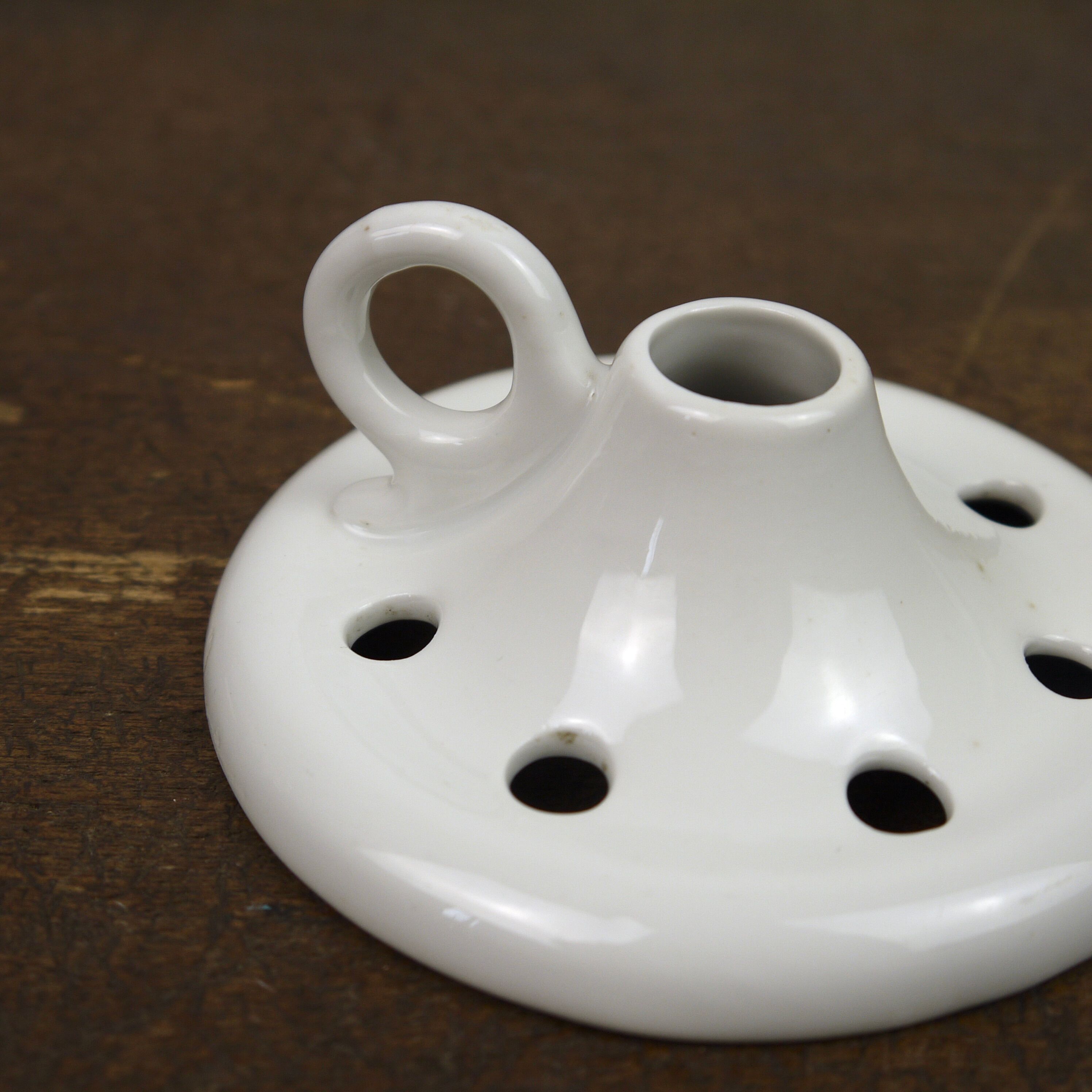 Porcelain candlestick