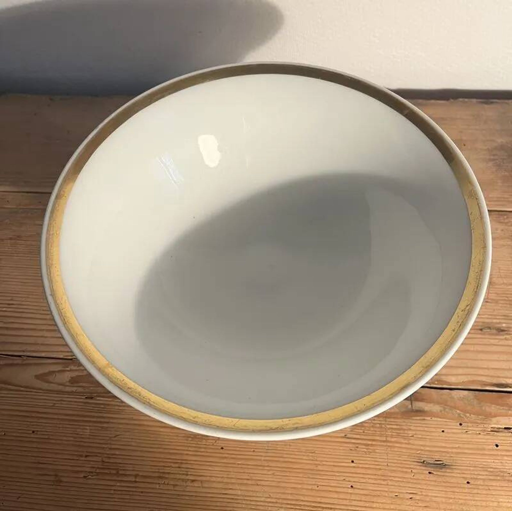 Antique porcelain compote