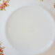 Set of 8 dessert plates opaline pink patterns Arcopal France Vintage