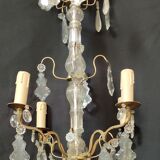Old chandelier pampilles