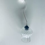 Vintage glass globe pendant lamp