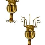 Lot de 2 appliques à prismes en verre de Murano