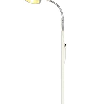 Medical floor lamp, 1970s loft style – metal, adjustable