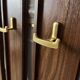 Vintage wall-mounted coat rack