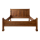 Antique double bed in solid wood