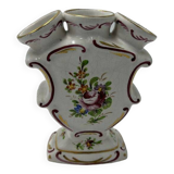 Tulip tree vase in Clamecy earthenware, 1950s