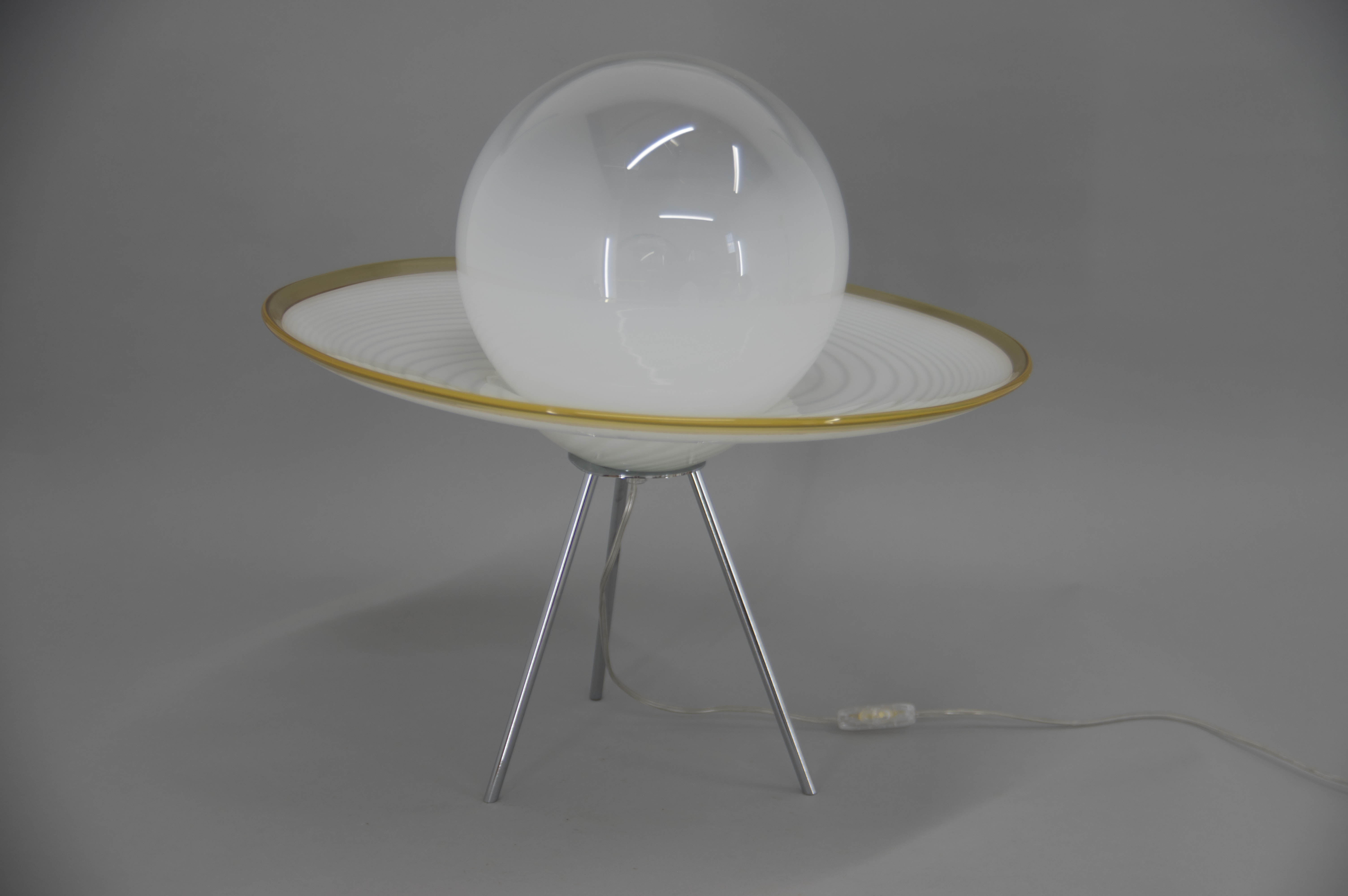 Italian Design Table or Floor Murano Lamp, 2000s