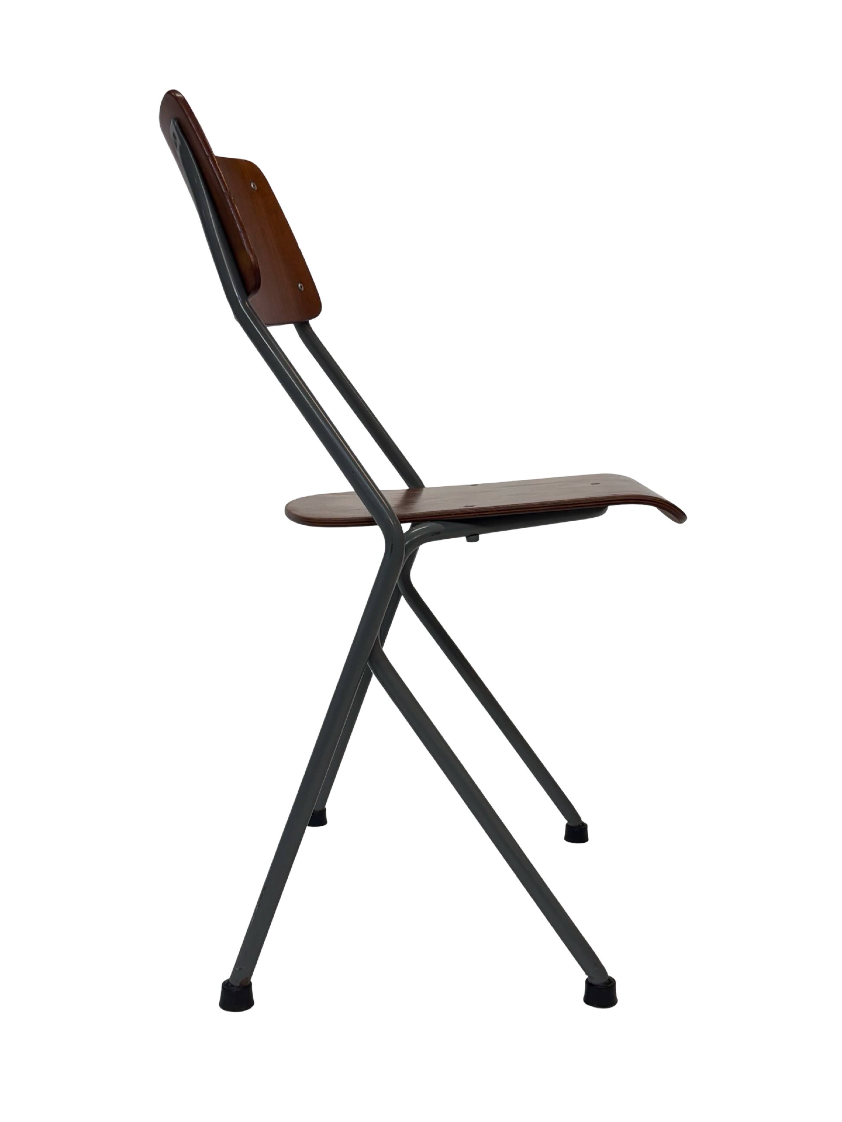 Vintage chair by Ahrend Cirkel 1960s minimalist Dutch design