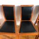 4 scandinavian leather chairs from Tranekær