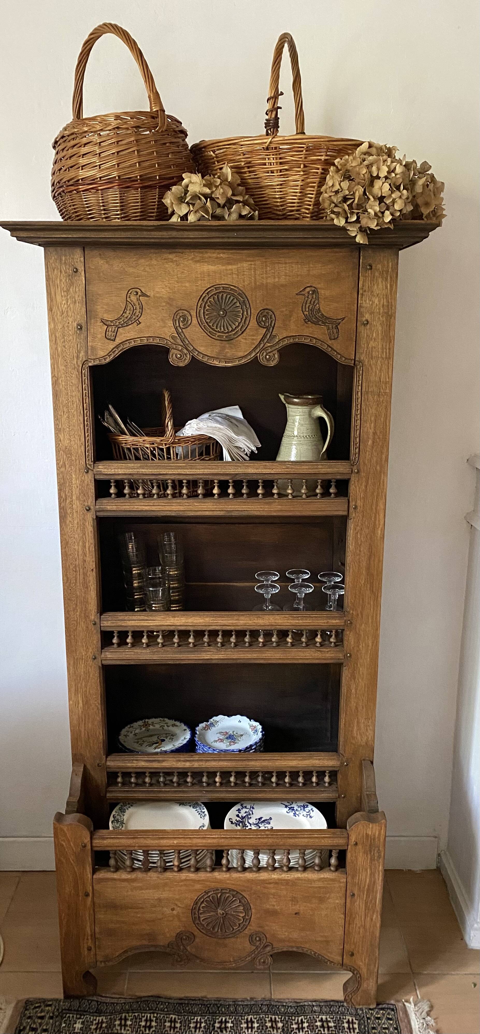 Antique Breton dish drainer