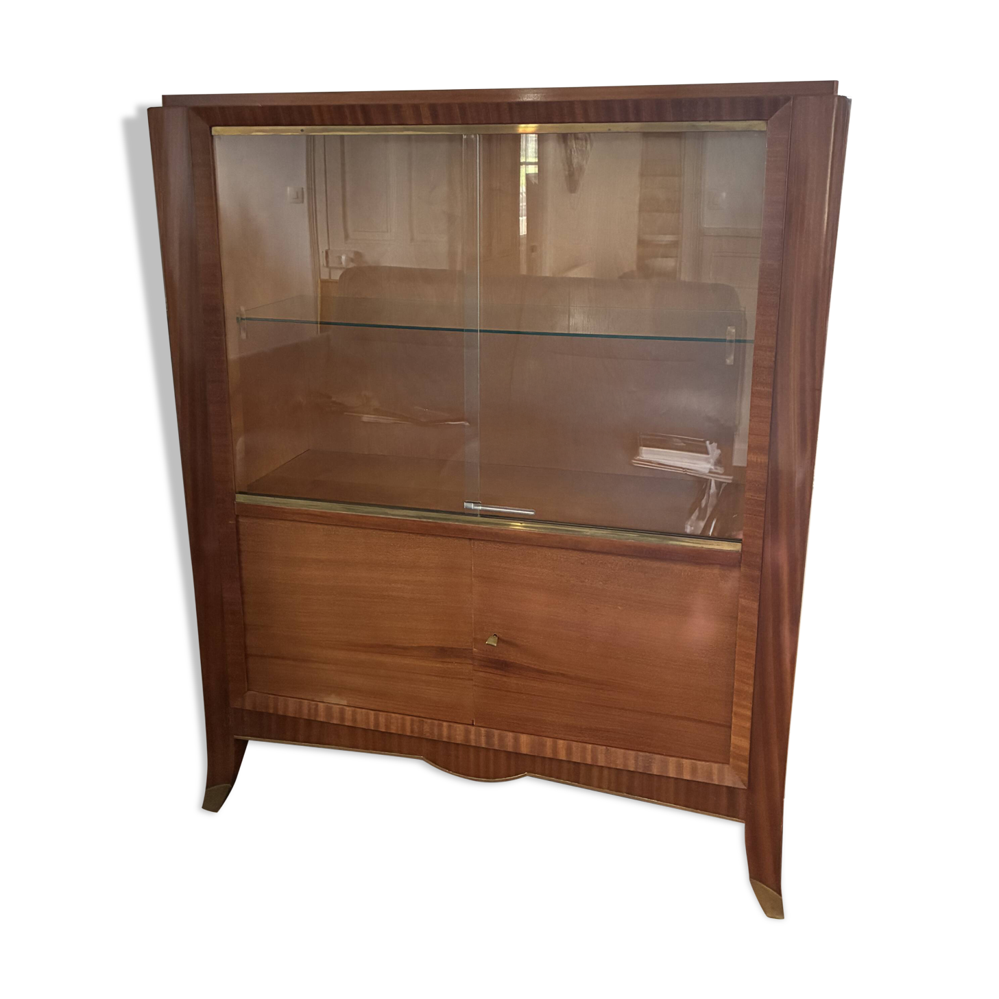 Large Art Deco modernist showcase