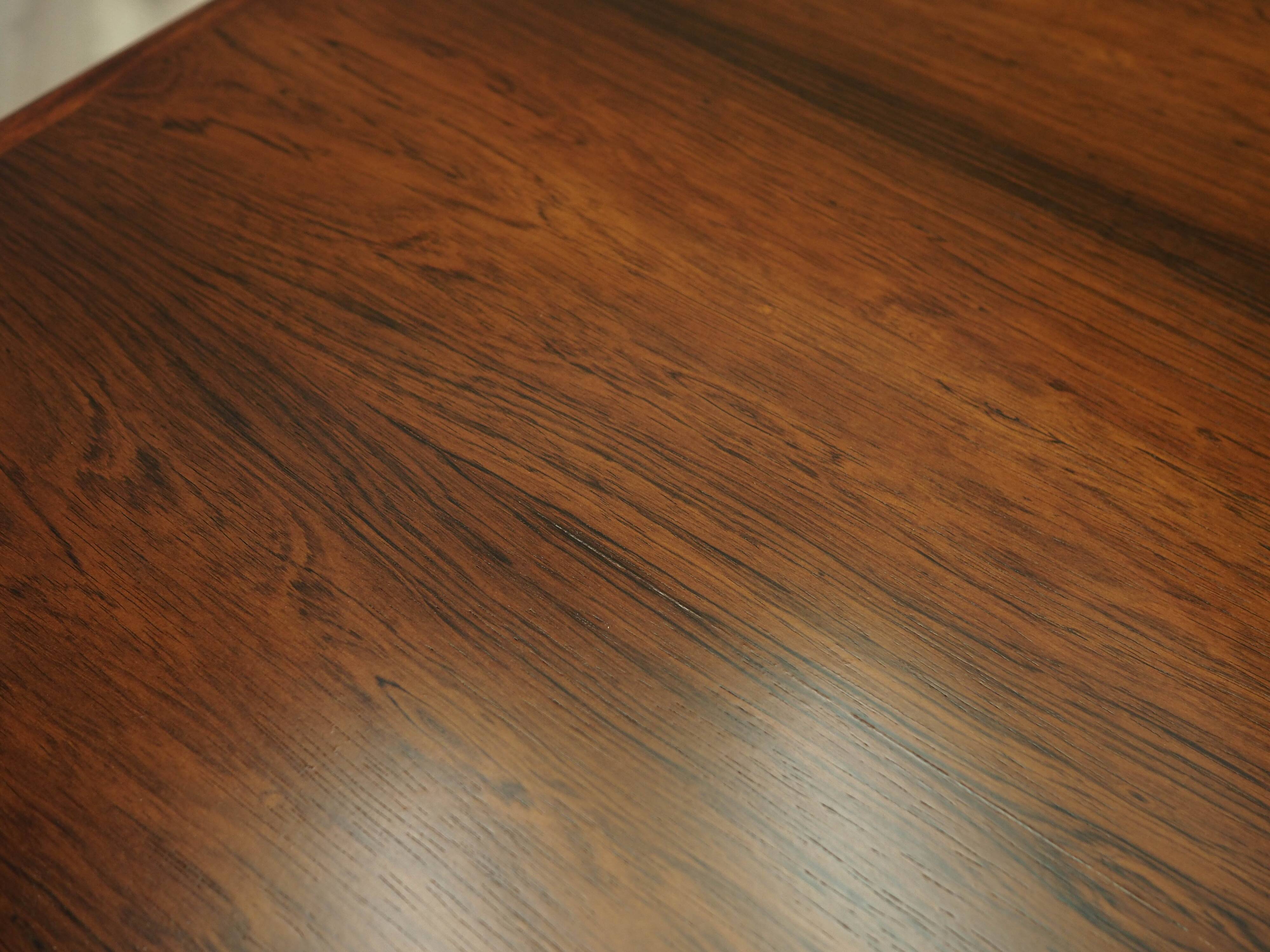 Rosewood table, Danish design, 1970s, manufacturer: Omann Jun, designer: Gu