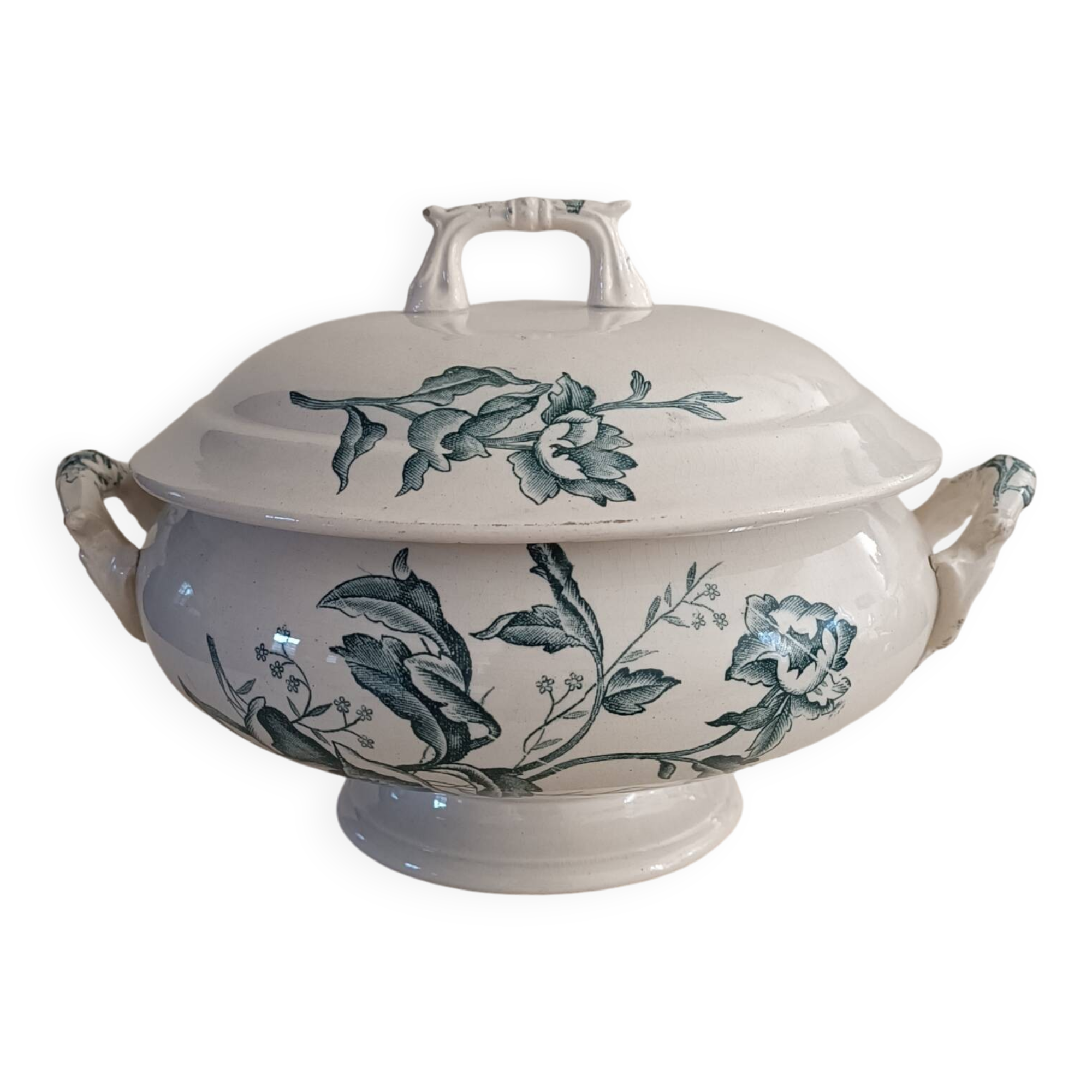 Lyon iron earth soup tureen