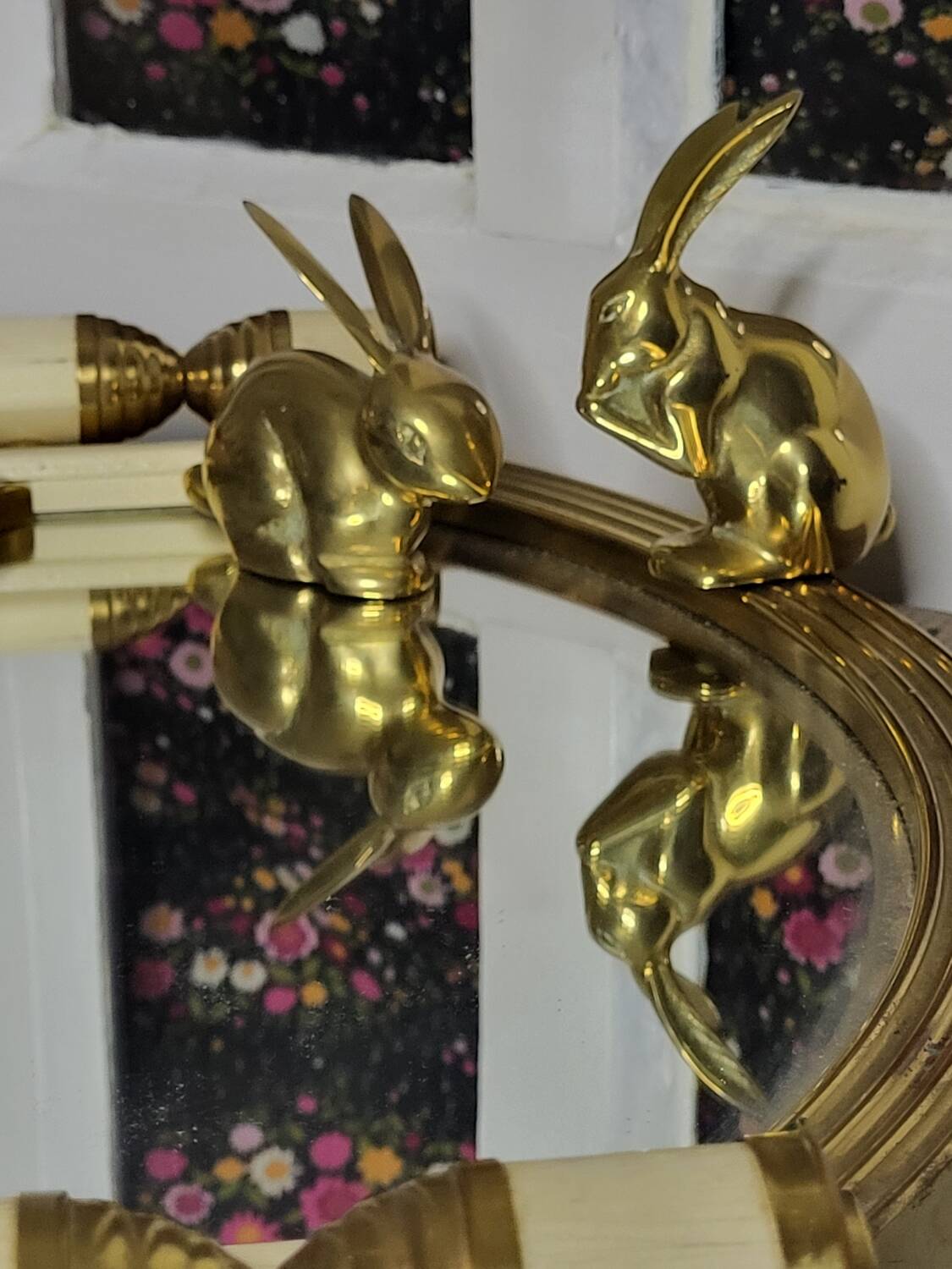 Lapin en laiton
