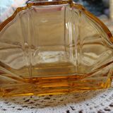 Bohemian Crystal Art Deco Toiletry Set