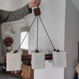 Vintage Scandinavian chandelier from the 50s and 60s.