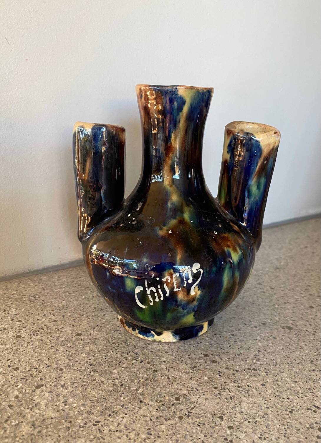 Vase pique fleurs en céramique de Chirens
