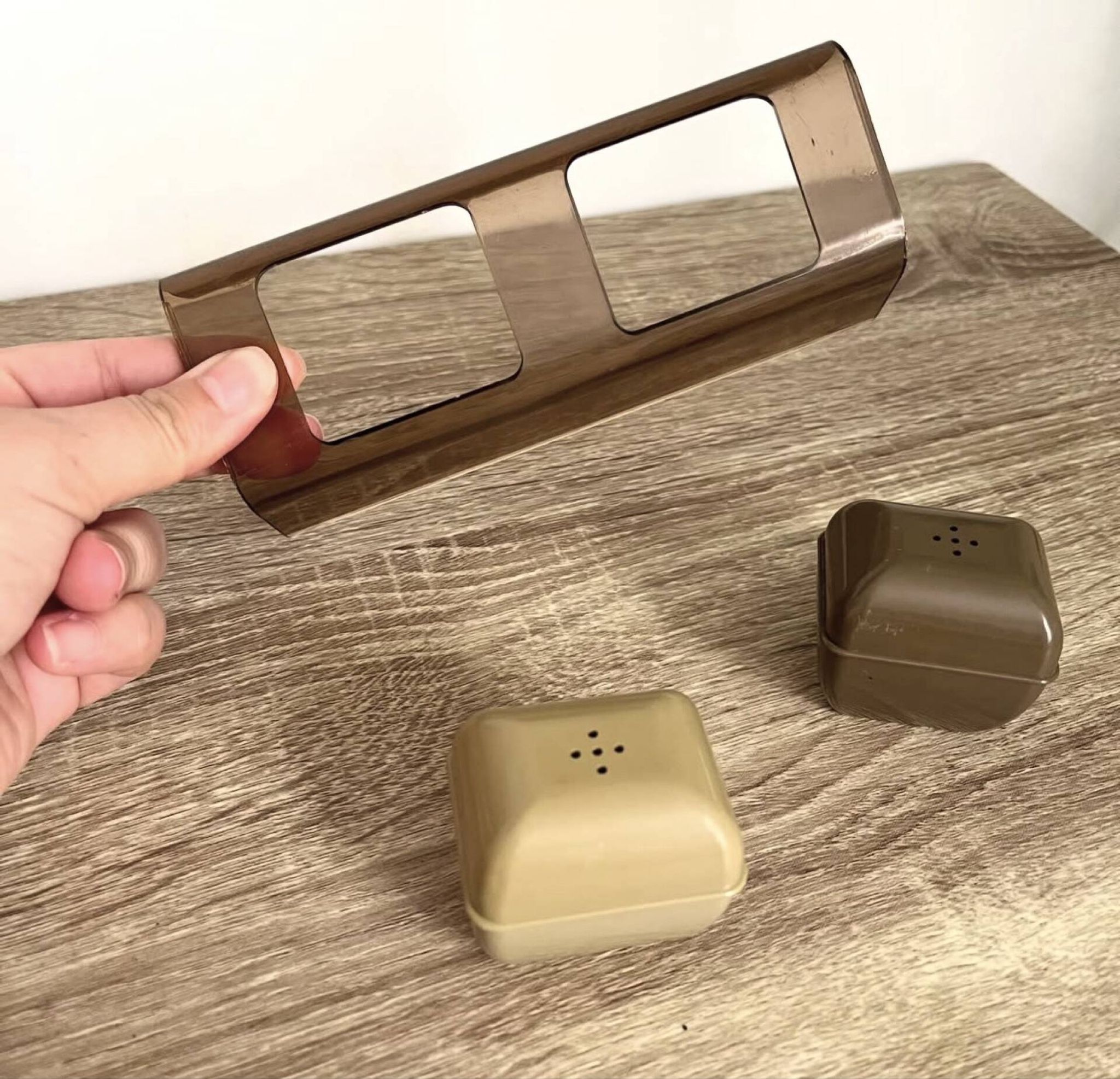 Vintage salt and pepper shakers
