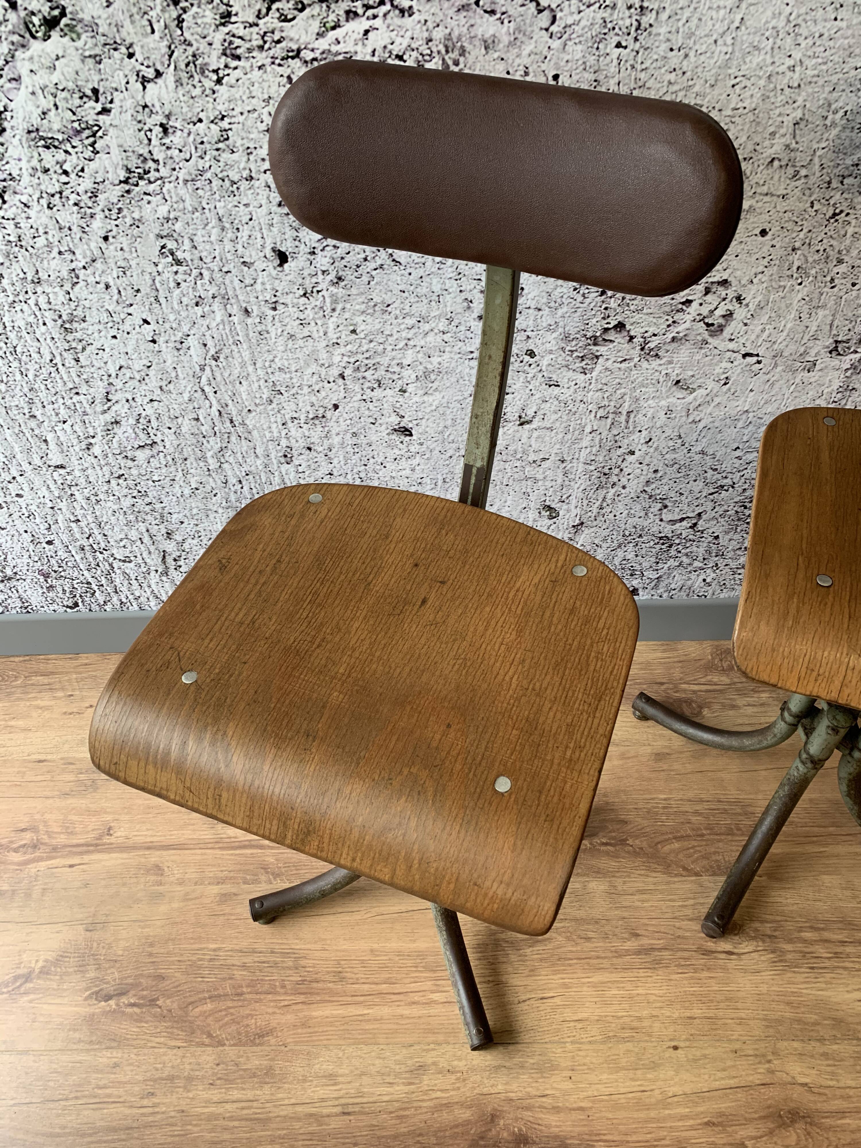 Biénaise industrial chairs