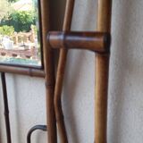 Porte manteau vestiaire bambou