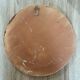 Vintage pink ceramic mirror