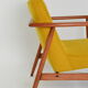 Fauteuil modèle Z jaune 1960