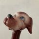 Grand chien en céramique Italy vintage années 70