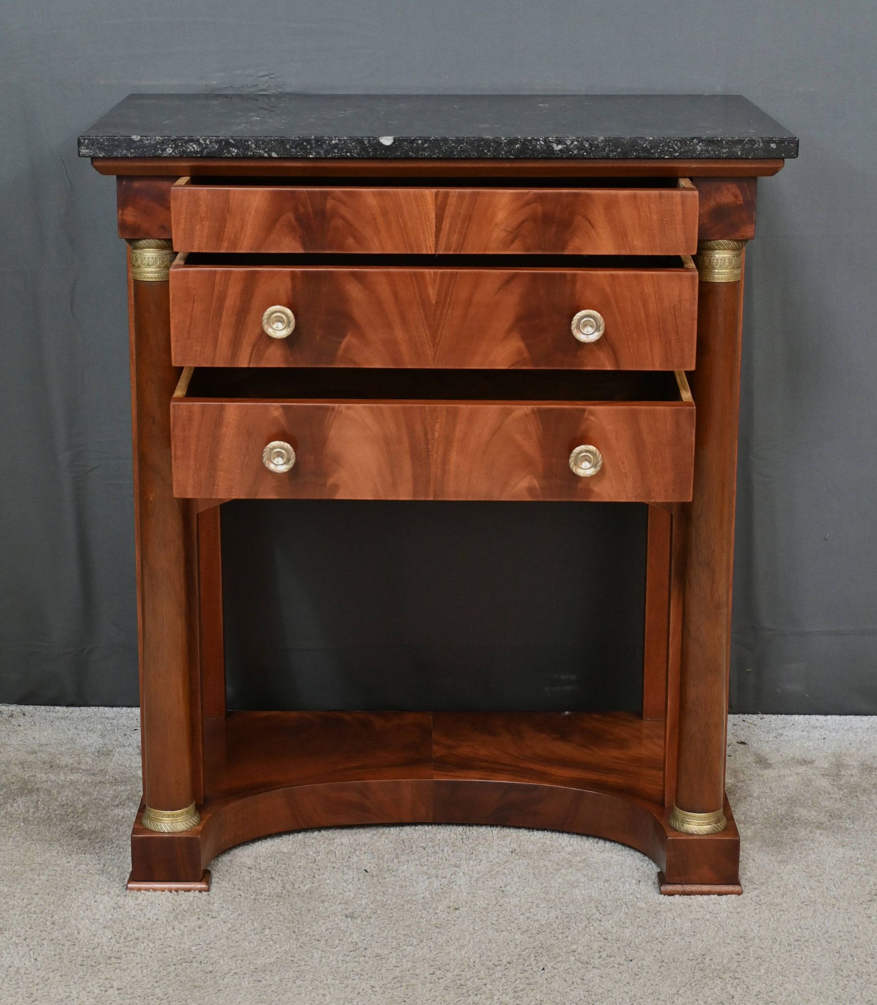 Small Mahogany Chest of Drawers, Empire Style – Part 1 of the 20th Century