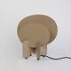 Beige lacquered Aurora lamp