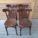 Set of 4 bistro chairs