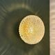 Vintage glass moulded globe wall or ceiling light (PLAFF1)