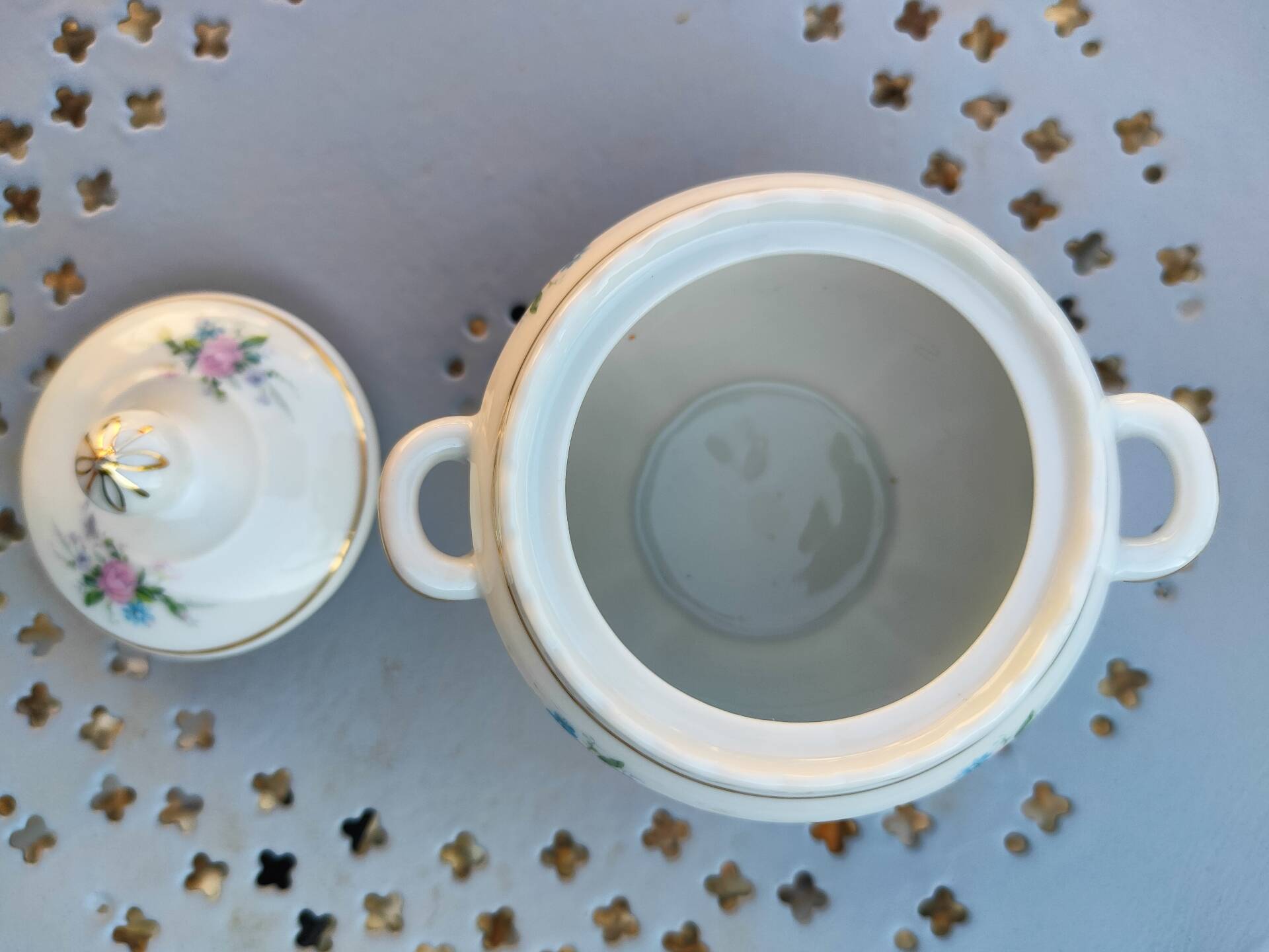 Antique sugar bowl