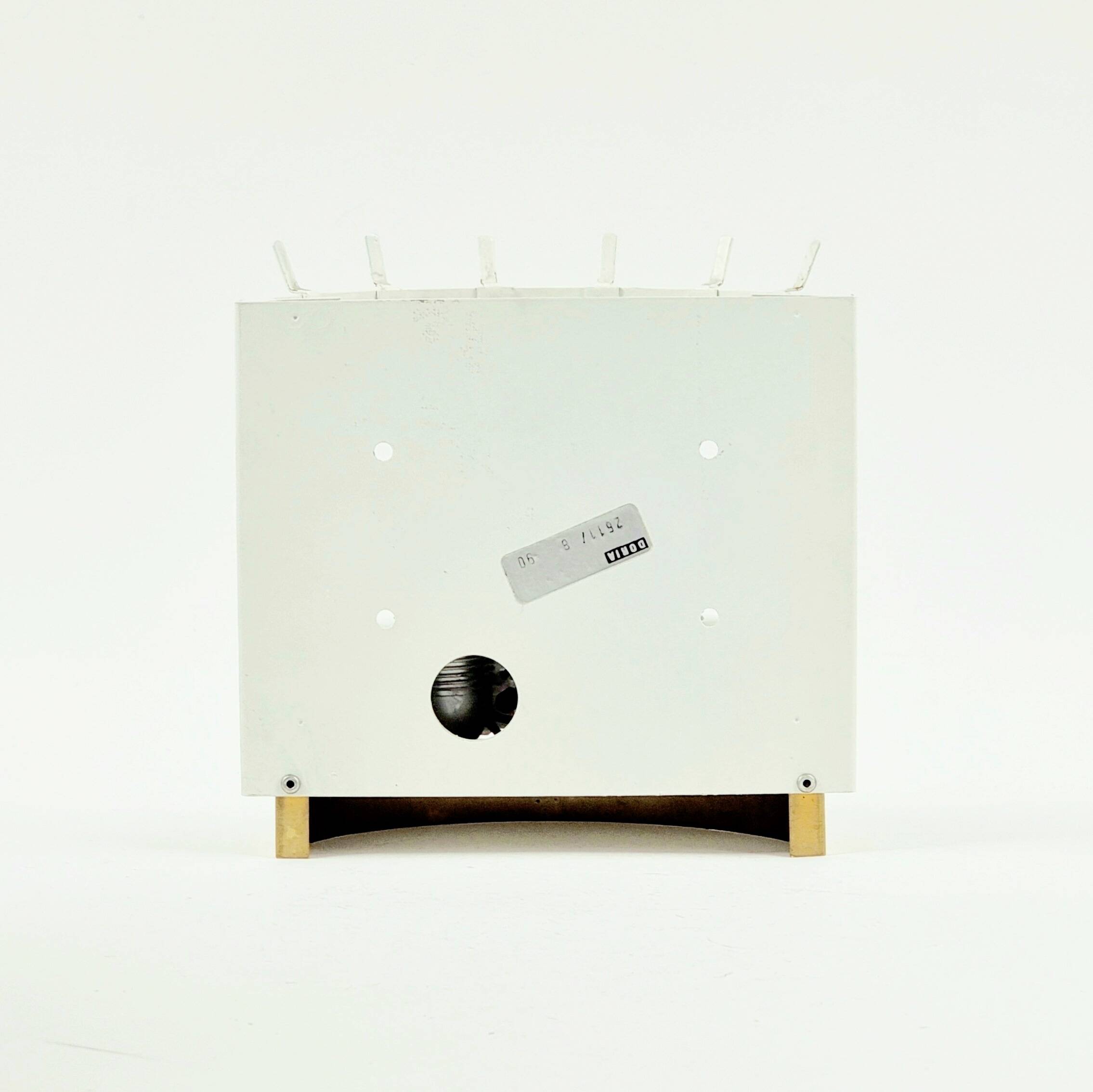 Mid-Century Ice Glass Wall Light from Doria Leuchten, Germany, 1960s